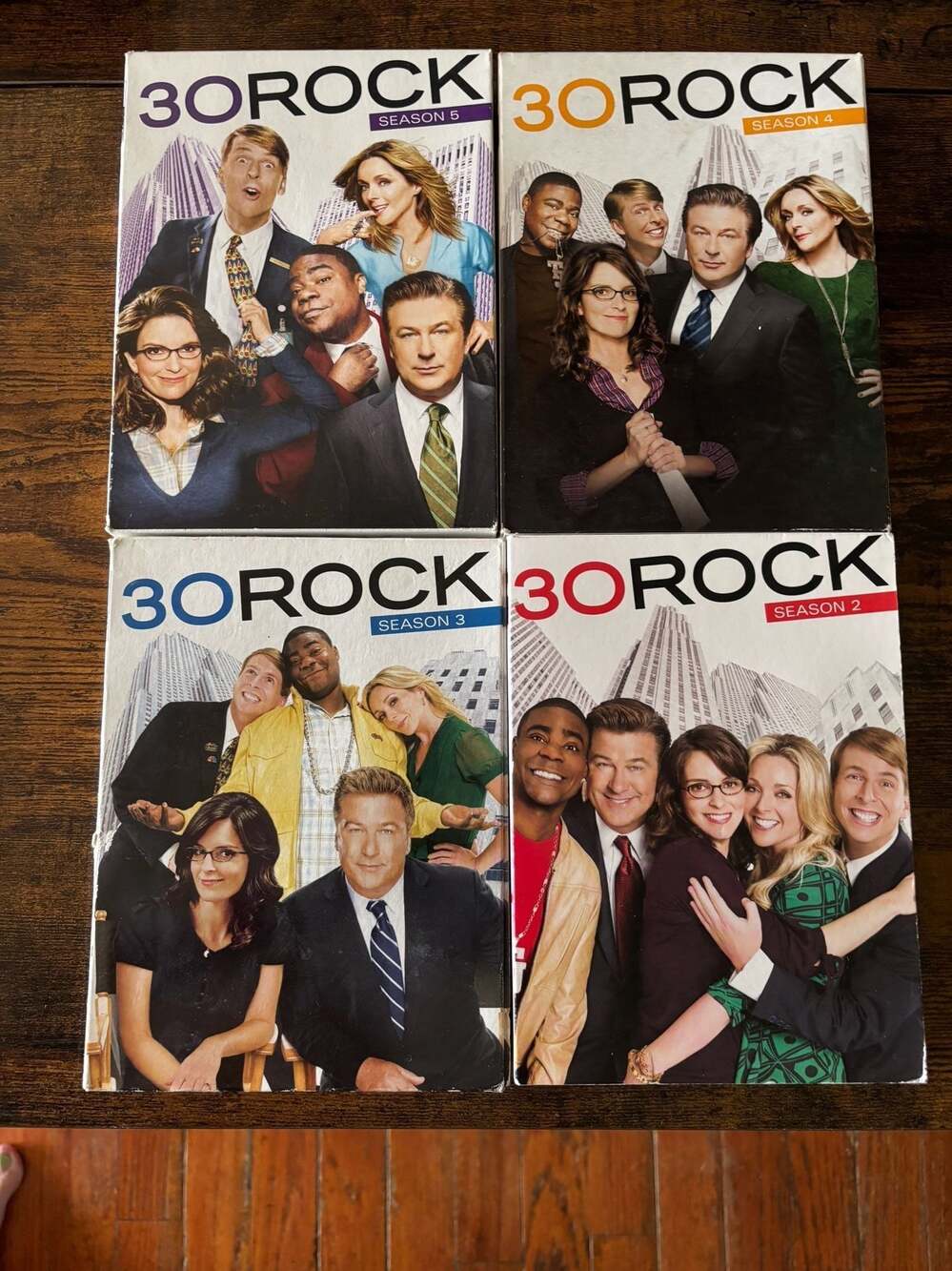 30 Rock Seasons 2, 3, 4, and 5 DVD Collection